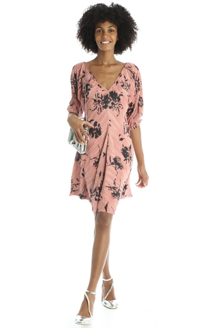 Abito fluido in jersey plissè Fashion Market Abito fluido in jersey plissè Fashion Market