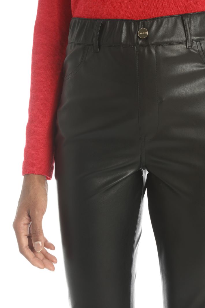 Pantaloni effetto pelle Fashion Market
