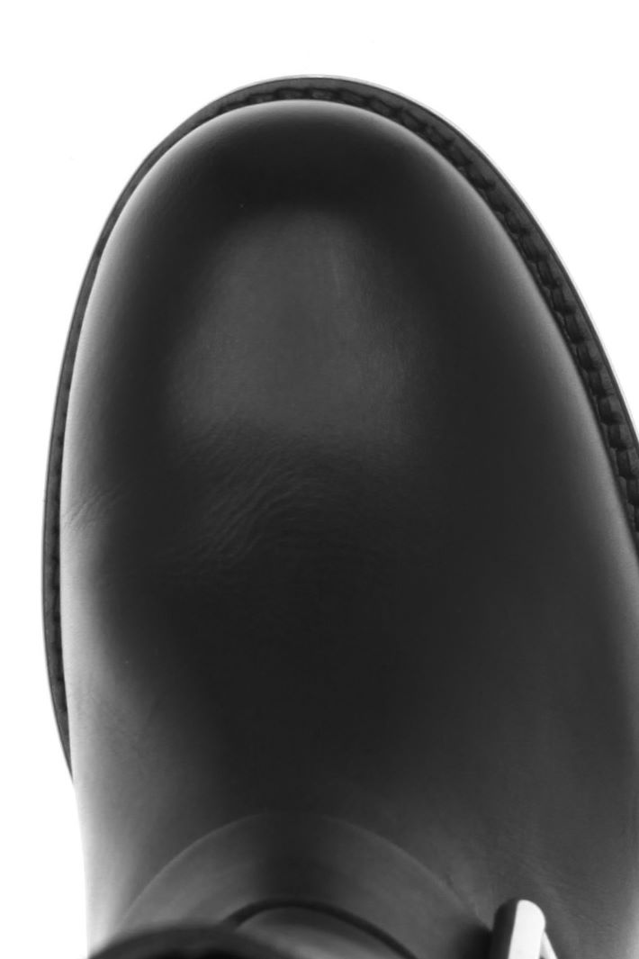 Bikers in pelle con cinturini Fashion Market