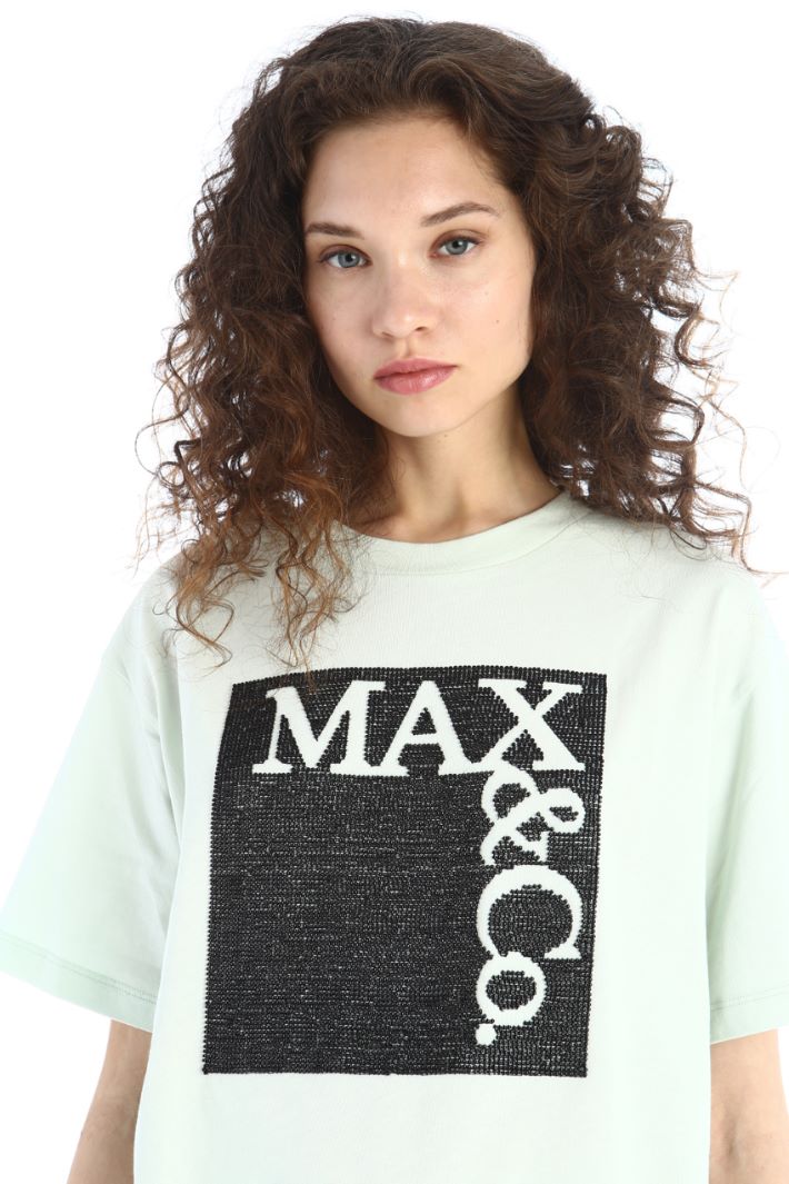 T-shirt di puro cotone Fashion Market T-shirt di puro cotone Fashion Market