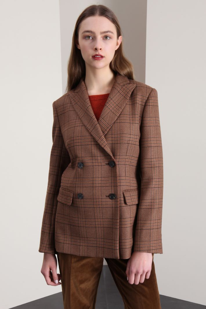 Blazer in batavia di pura lana Fashion Market