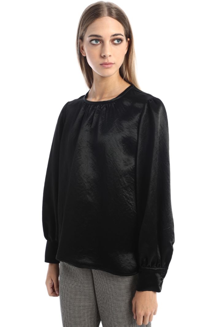 Blusa dal finish metallizzato Fashion Market
