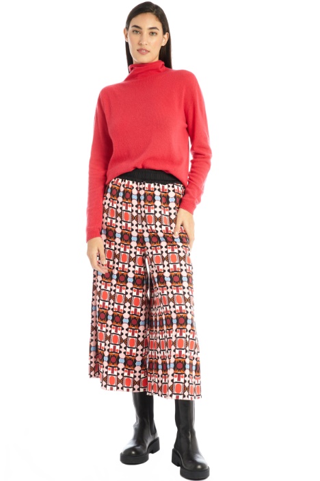 Pantaloni ampi in raso Fashion Market