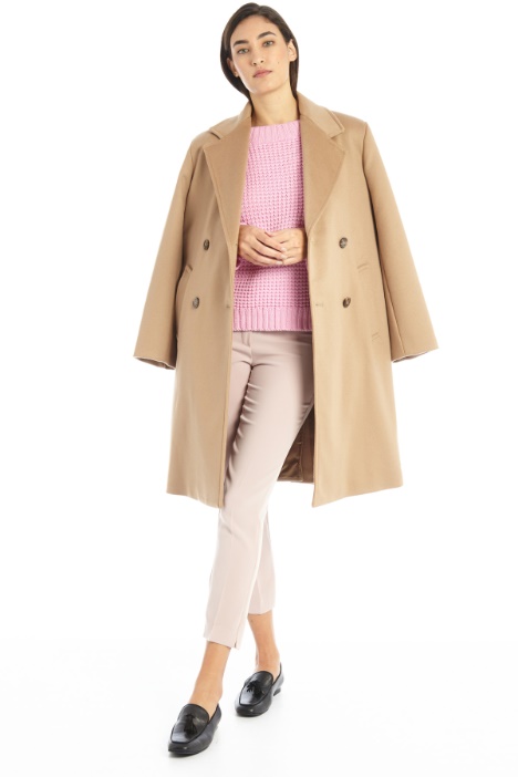 Pantaloni a sigaretta in cady Fashion Market