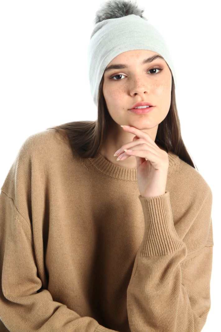 Cuffia con pon pon Fashion Market Cuffia con pon pon Fashion Market