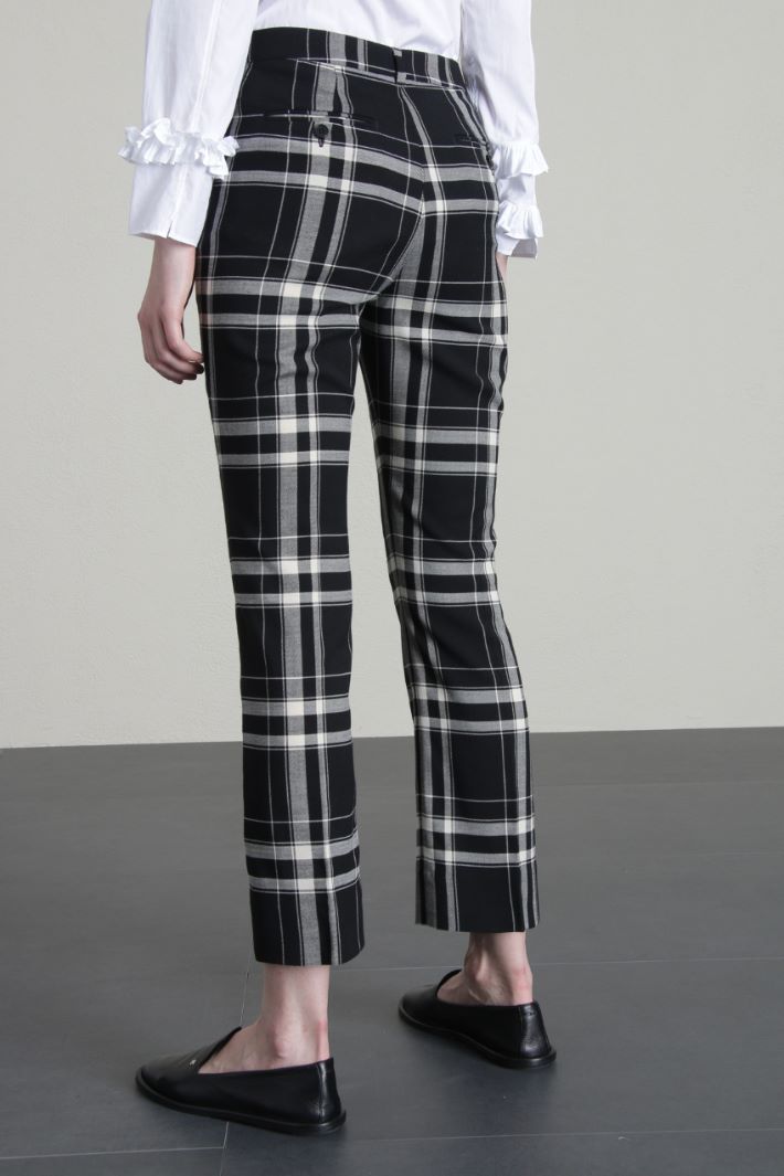 Pantaloni in saia di lana Fashion Market