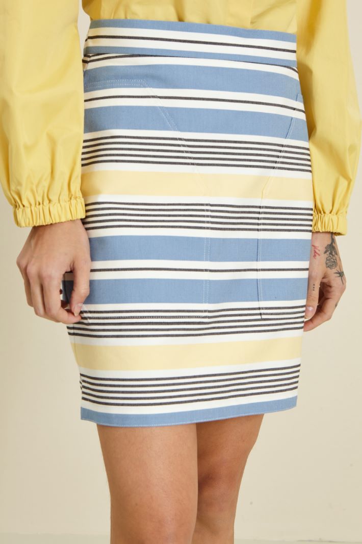 Minigonna in cotone Fashion Market