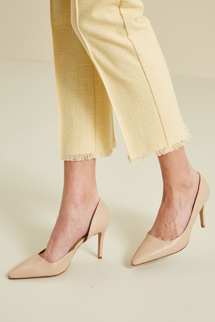 Pantaloni in stuoia di cotone Fashion Market