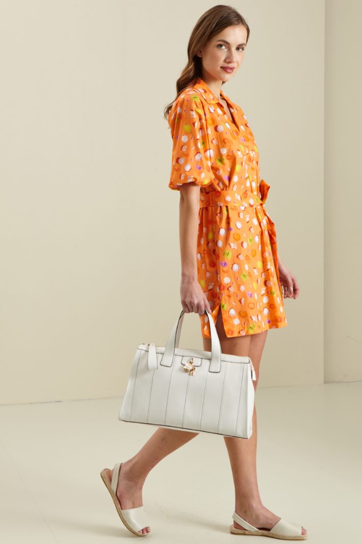 Abito in popeline di cotone  Fashion Market