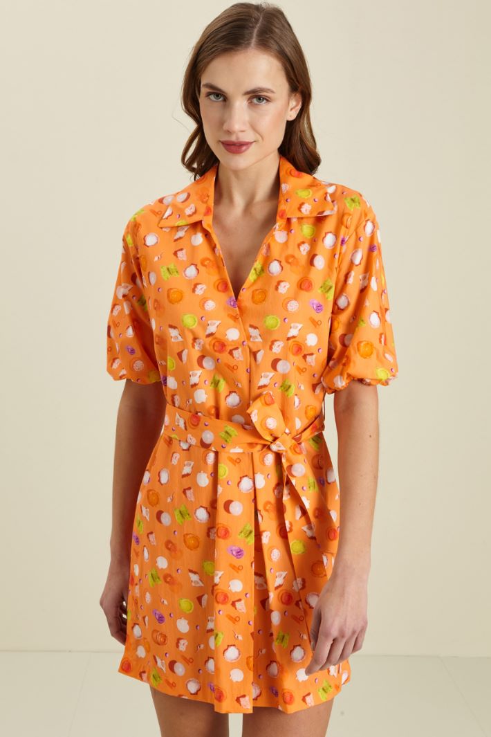 Abito in popeline di cotone  Fashion Market