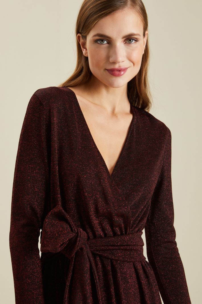 Abito in jersey lamè Fashion Market