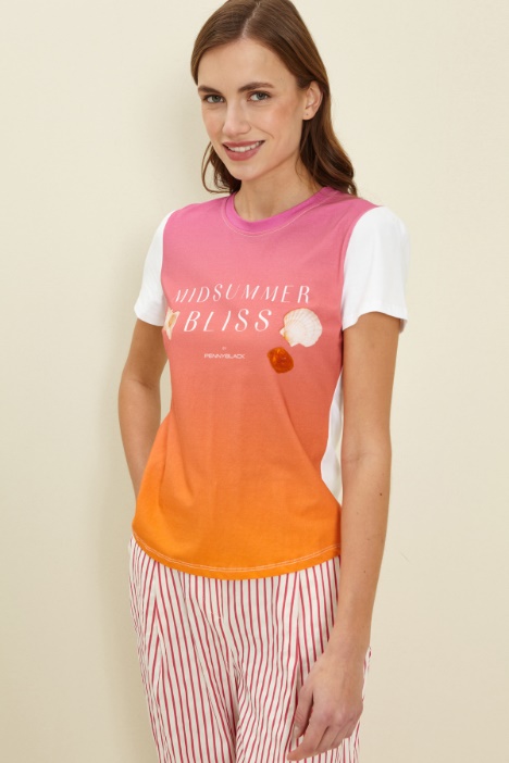 T-shirt in jersey di cotone  Fashion Market