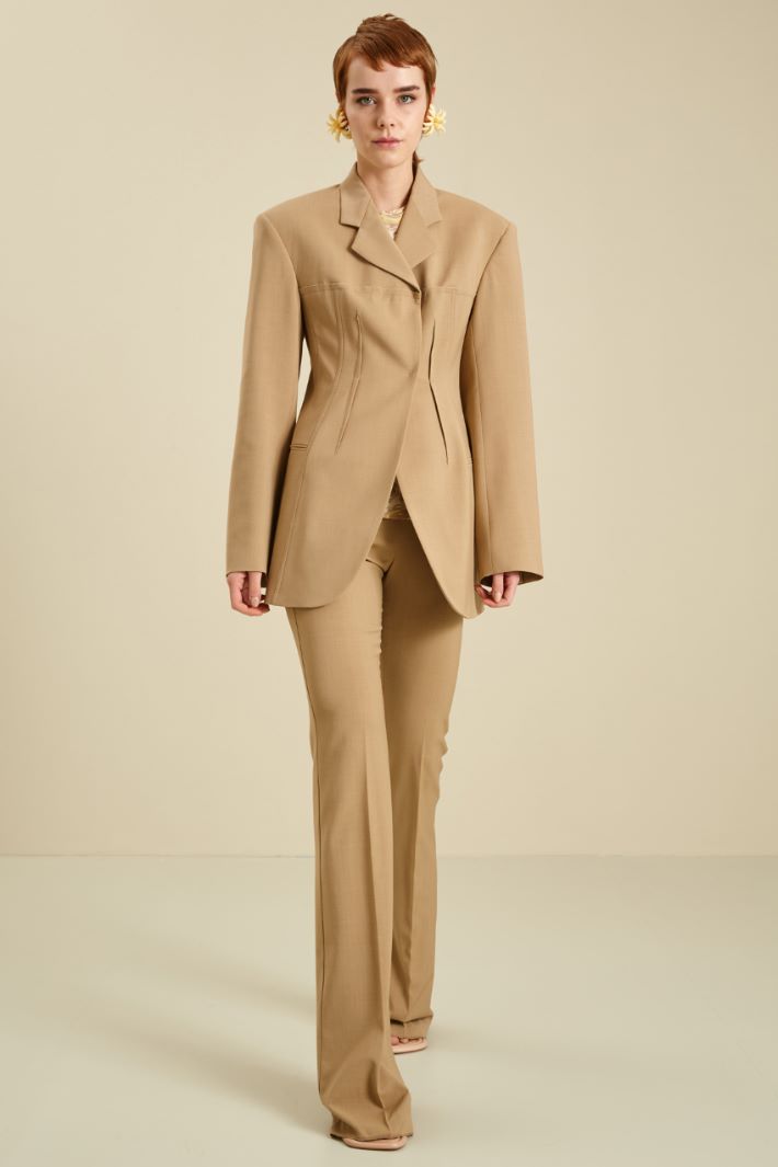 Blazer in tela di lana Fashion Market Blazer in tela di lana Fashion Market