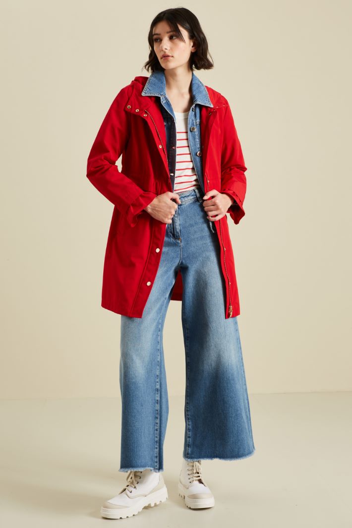 Parka in tessuto antigoccia Fashion Market Parka in tessuto antigoccia Fashion Market