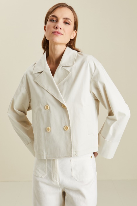 Caban in gabardina Fashion Market