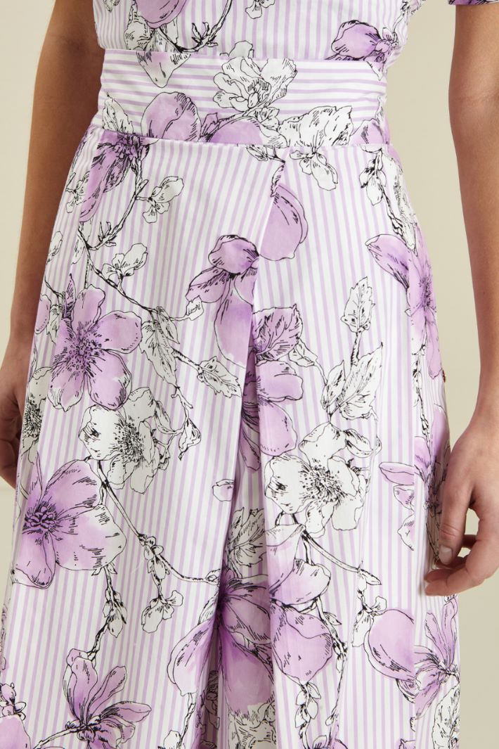 Gonna in popeline di cotone Fashion Market