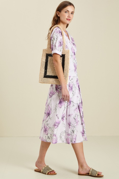 Gonna in popeline di cotone Fashion Market