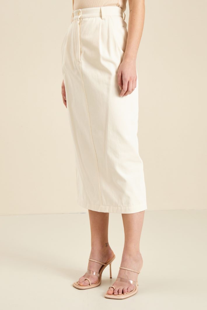 Gonna in bull di cotone Fashion Market