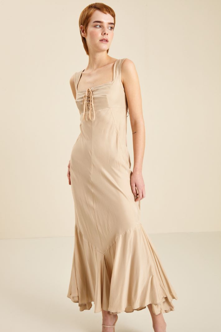 Abito a sirena in seta  Fashion Market