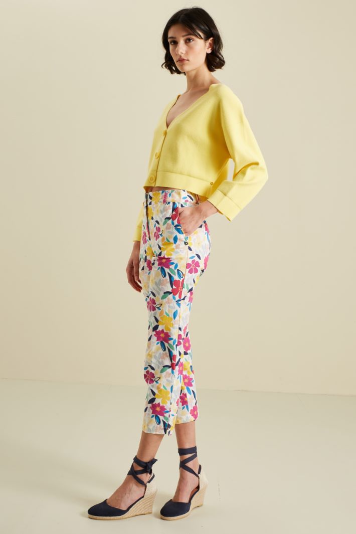 Cardigan in viscosa stretch  Fashion Market