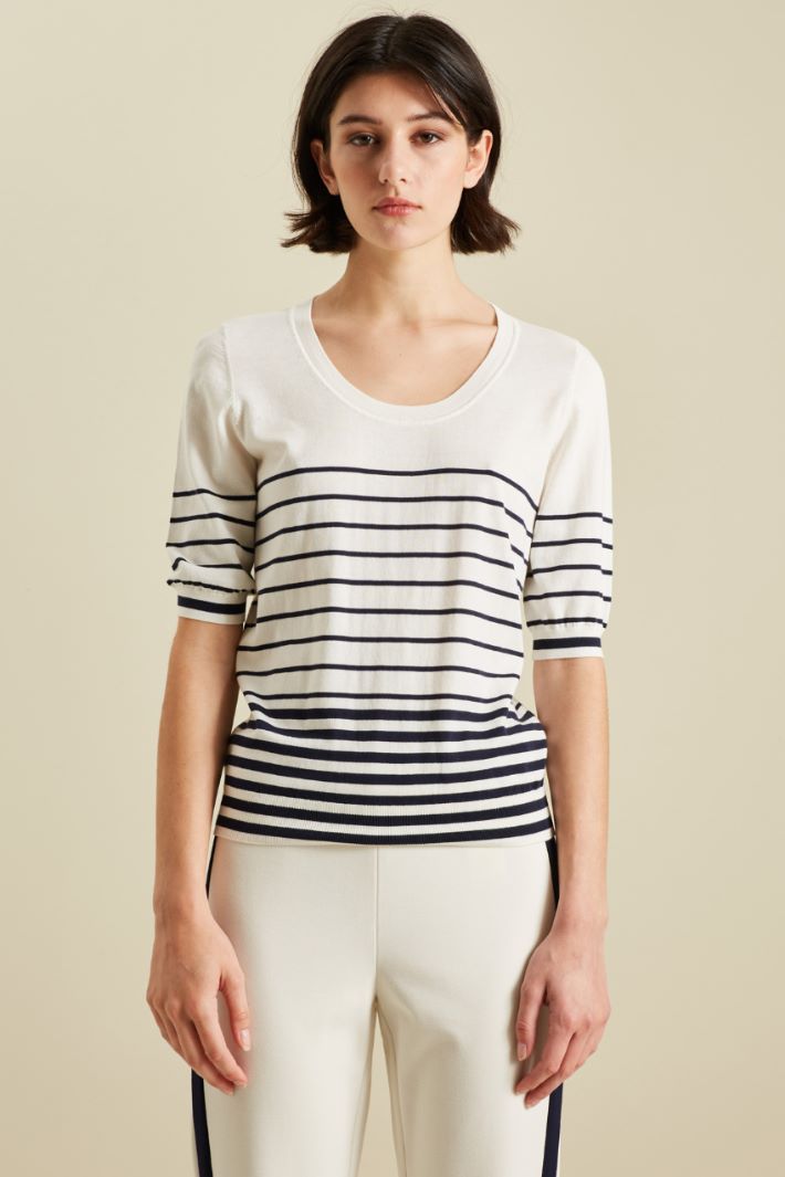 T-shirt in maglia Fashion Market