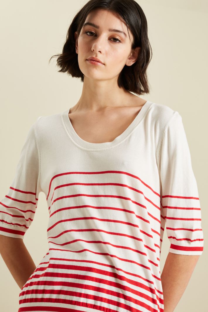 T-shirt in maglia Fashion Market