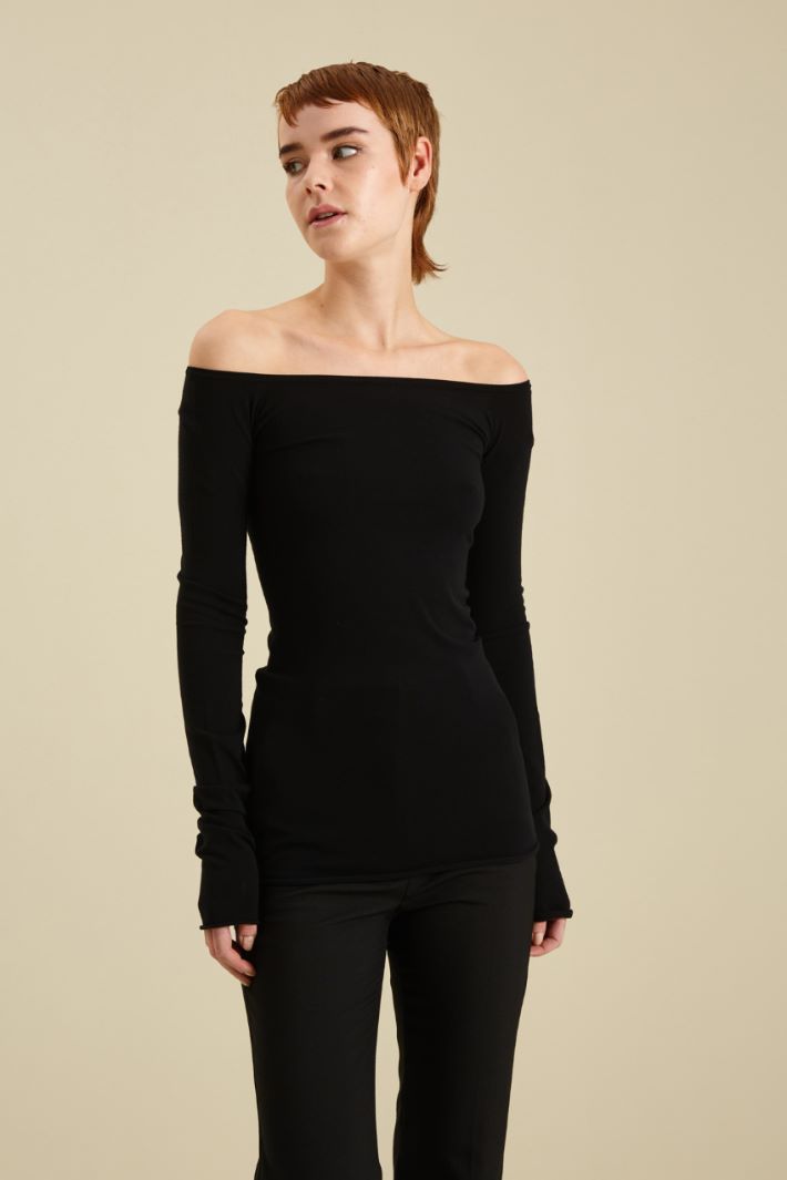 Top in fibra naturale Fashion Market