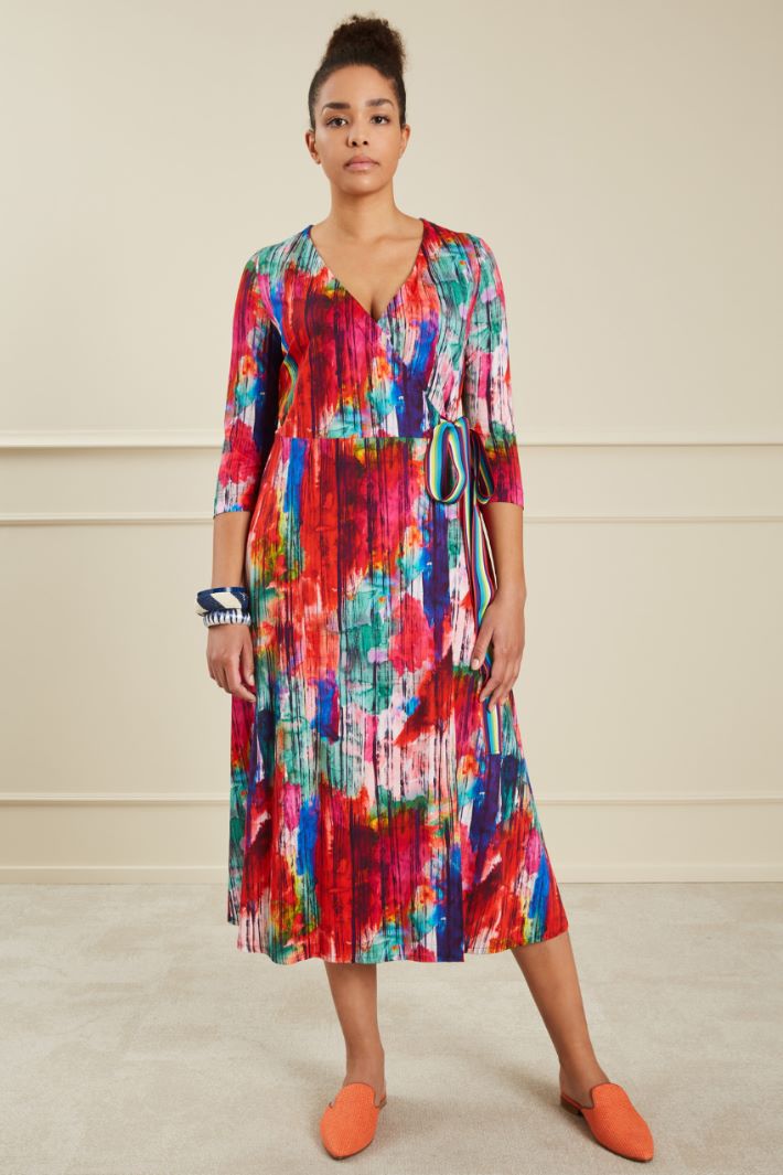 Abito a portafoglio in jersey Fashion Market