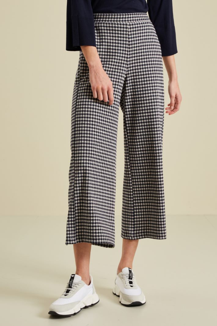 Pantaloni dritti in jersey Fashion Market