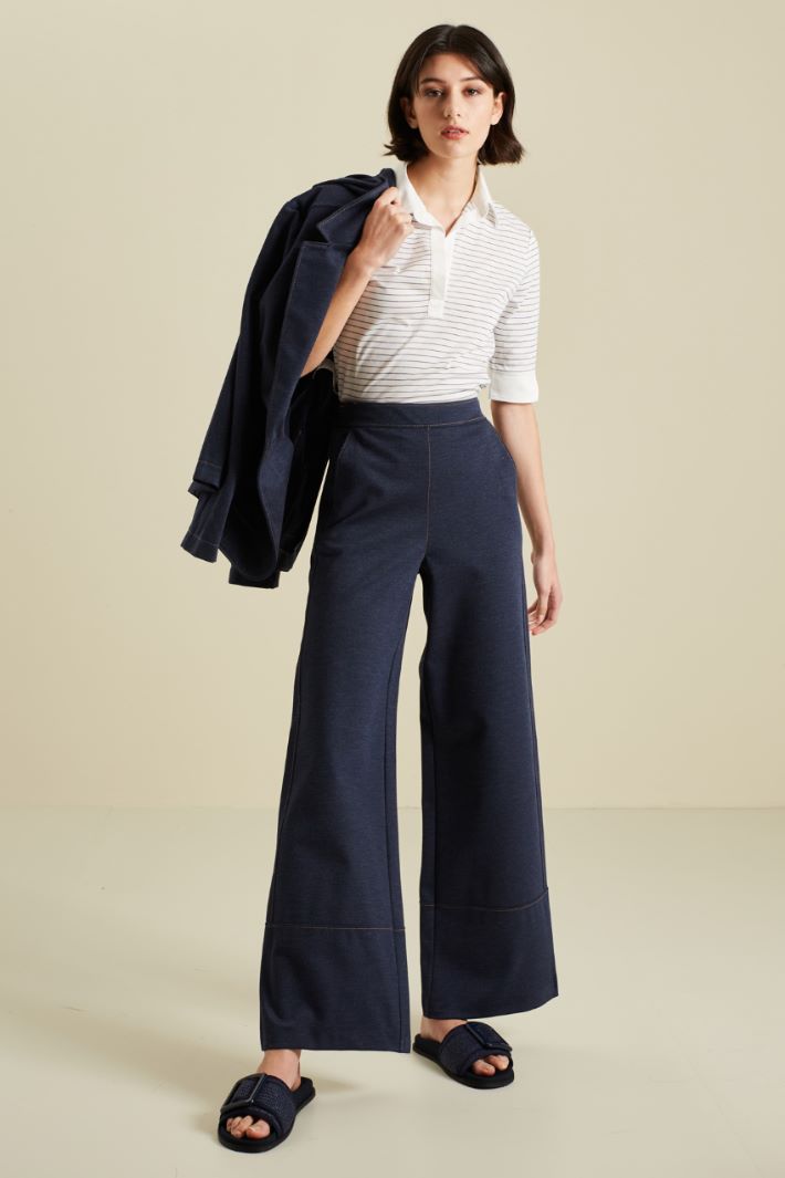 Polo in jersey di cotone Fashion Market Polo in jersey di cotone Fashion Market