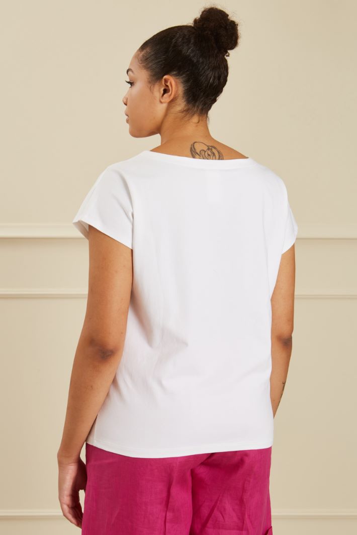 T-shirt in cotone stretch Fashion Market