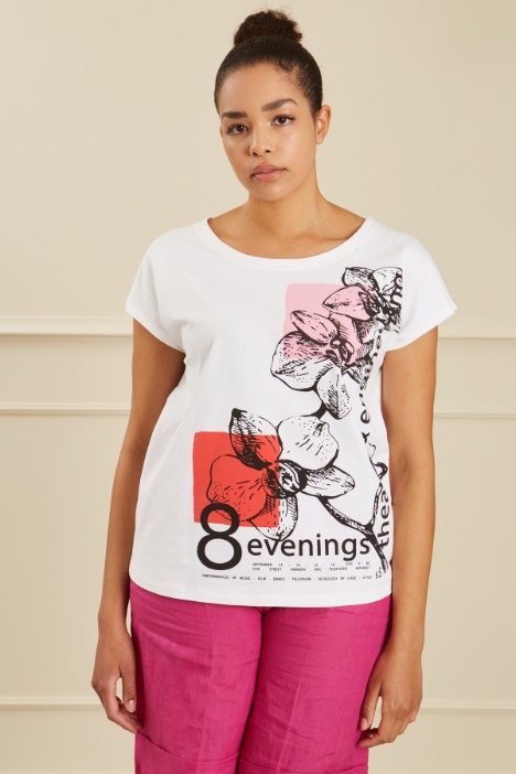 T-shirt in cotone stretch Fashion Market