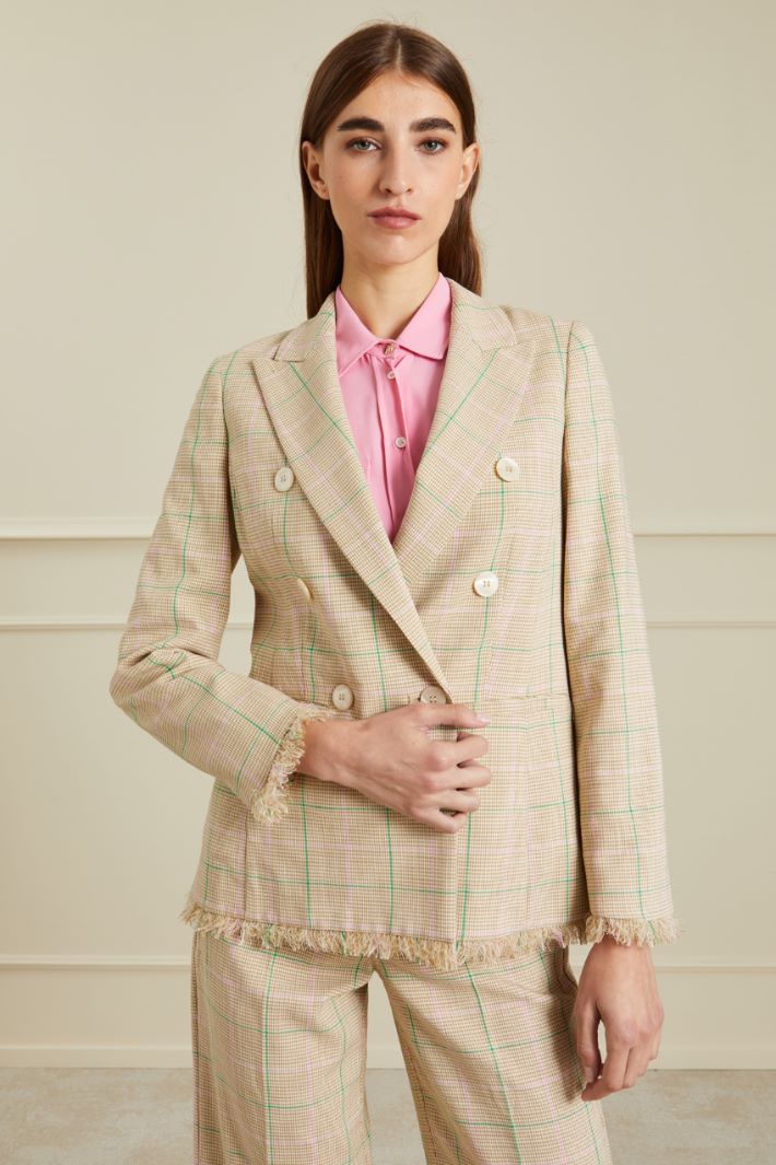 Blazer in stuoia Fashion Market