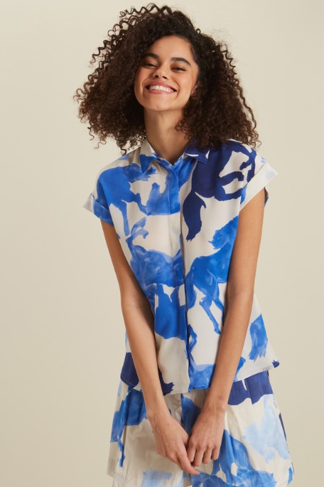 Top in seta Fashion Market