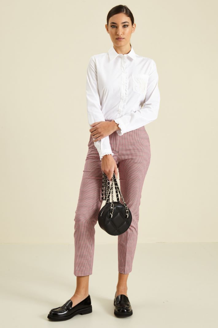 Borsa tonda in similpelle Fashion Market