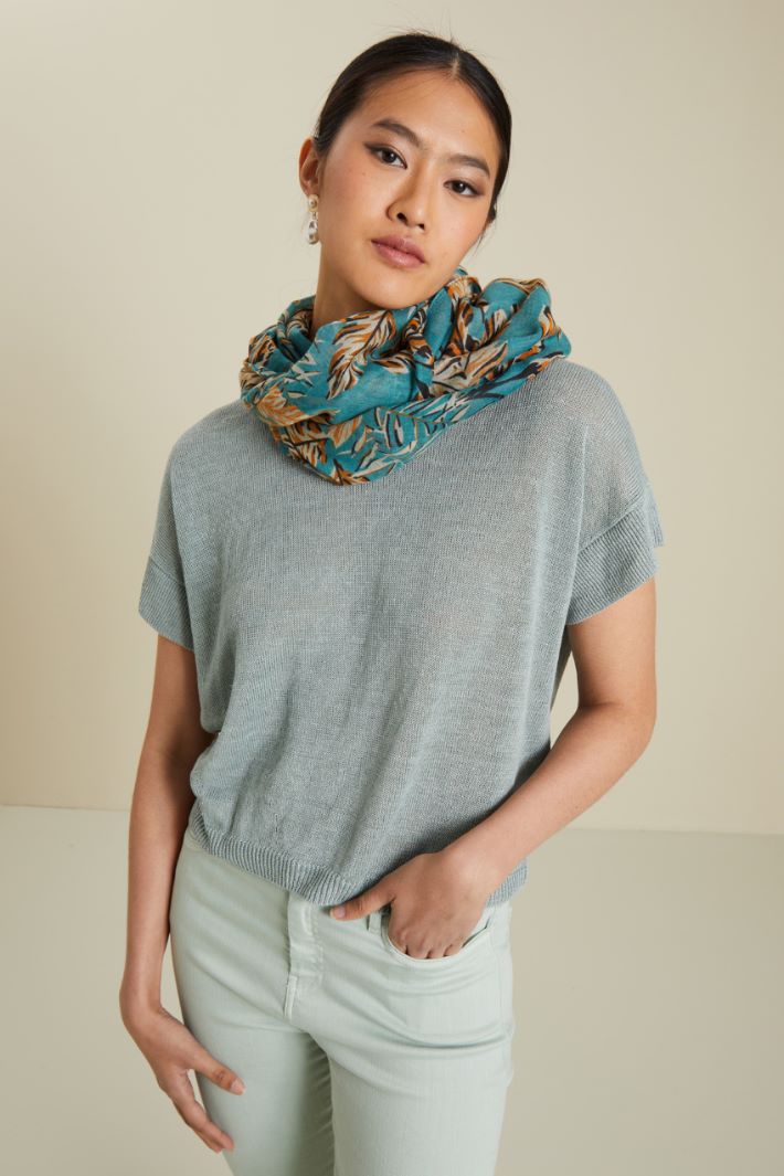 Sciarpa in tela stampata Fashion Market Sciarpa in tela stampata Fashion Market