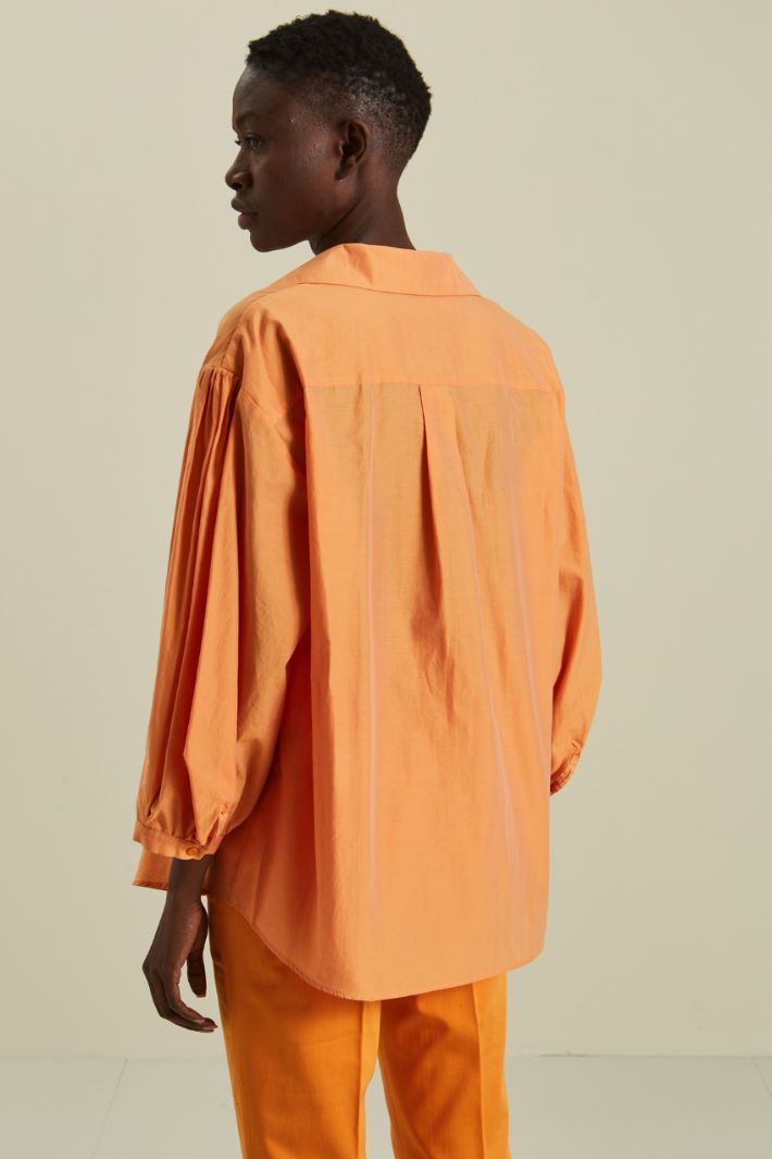 Casacca in cotone e seta Fashion Market