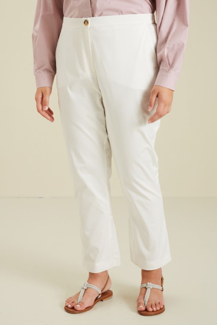 Pantaloni flare in cotone Fashion Market