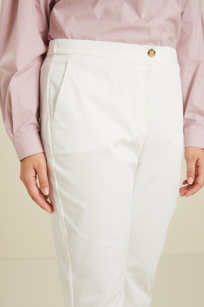 Pantaloni flare in cotone Fashion Market