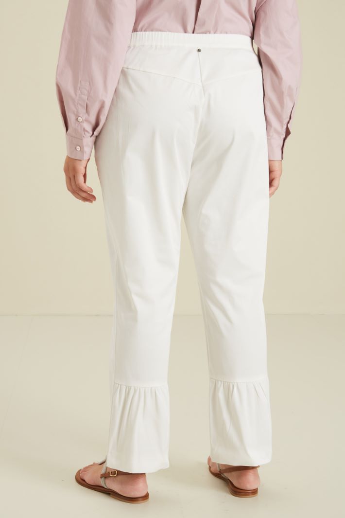 Pantaloni flare in cotone Fashion Market