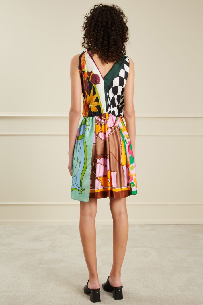 Abito in twill di seta  Fashion Market