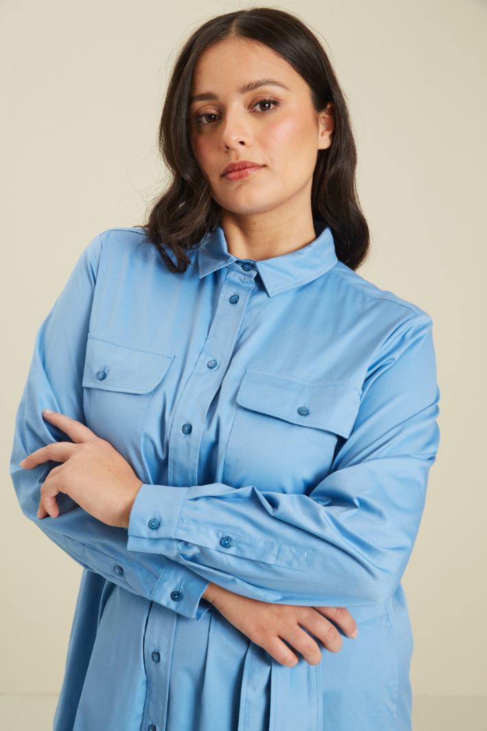 Abito chemisier in cotone Fashion Market