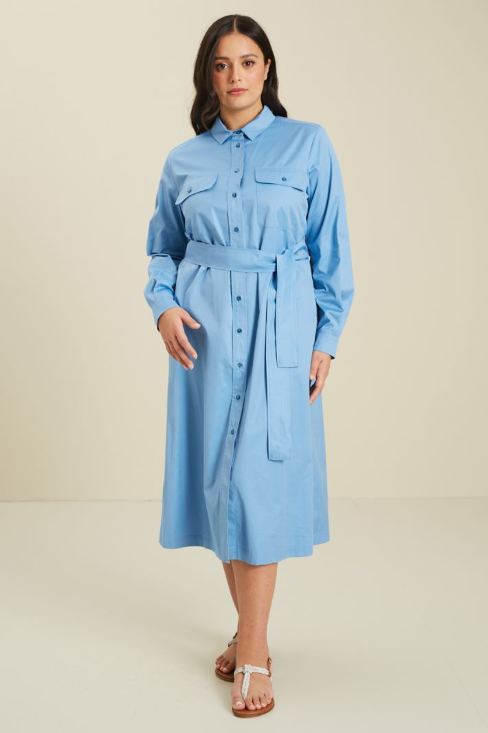 Abito chemisier in cotone Fashion Market