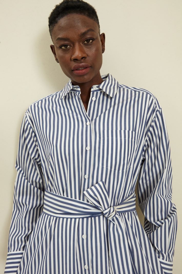 Abito chemisier in popeline Fashion Market