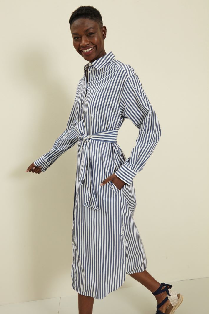 Abito chemisier in popeline Fashion Market