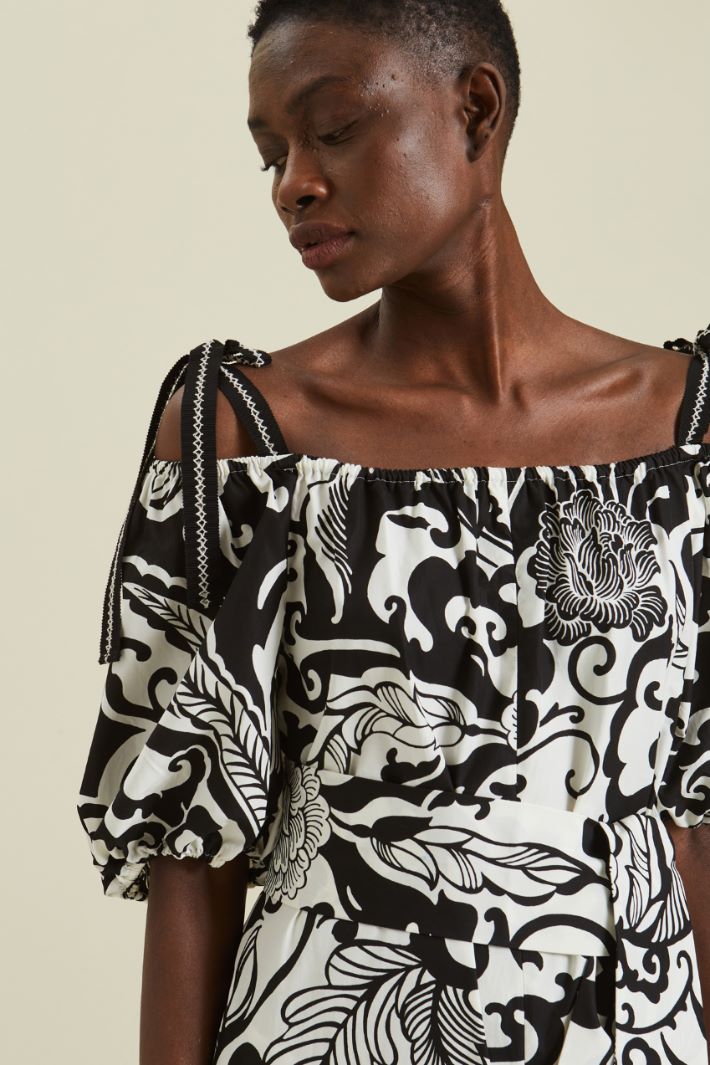 Tuta in popeline di cotone Fashion Market