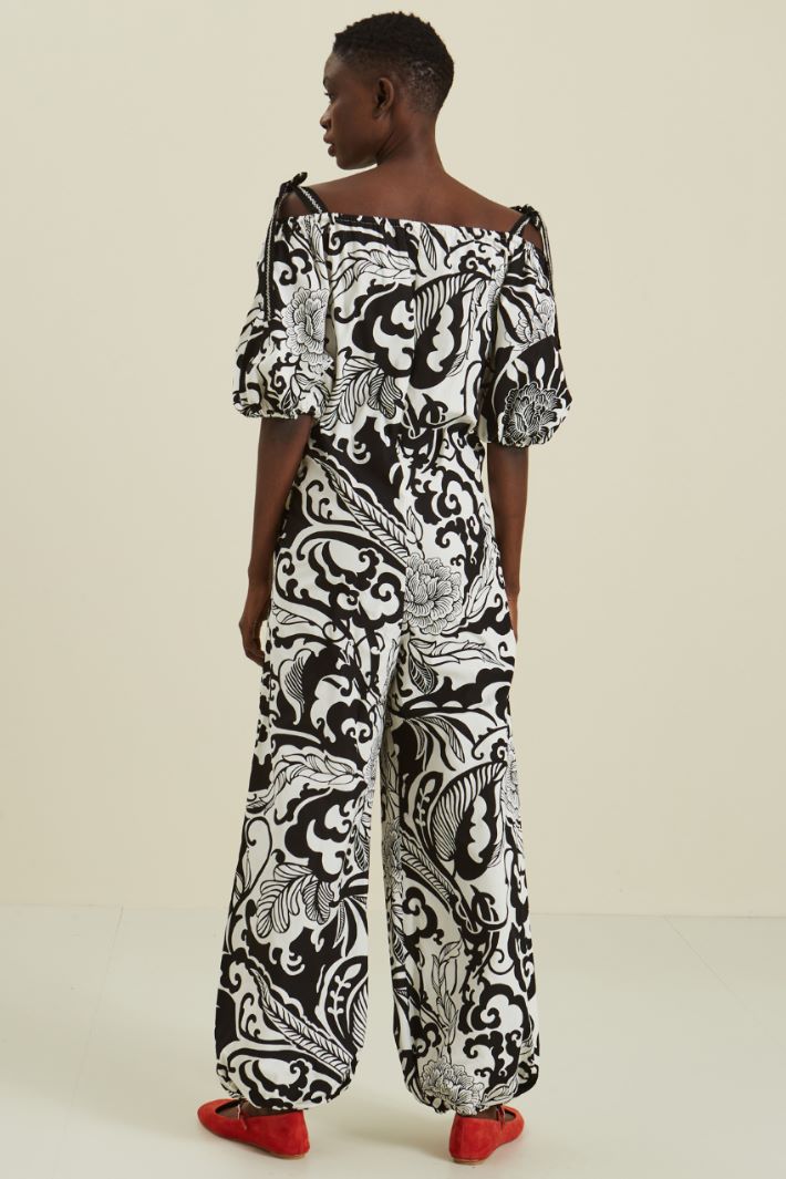 Tuta in popeline di cotone Fashion Market