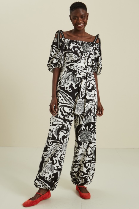 Tuta in popeline di cotone Fashion Market