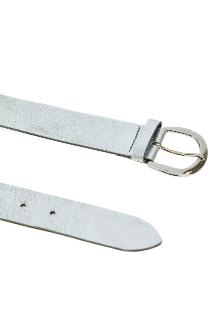 Cintura in pelle laminata Fashion Market