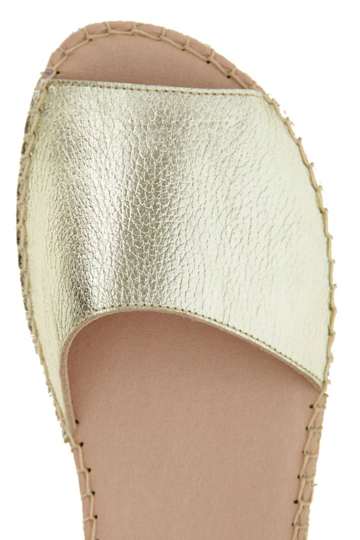 Sandali modello minorchina in pelle Fashion Market